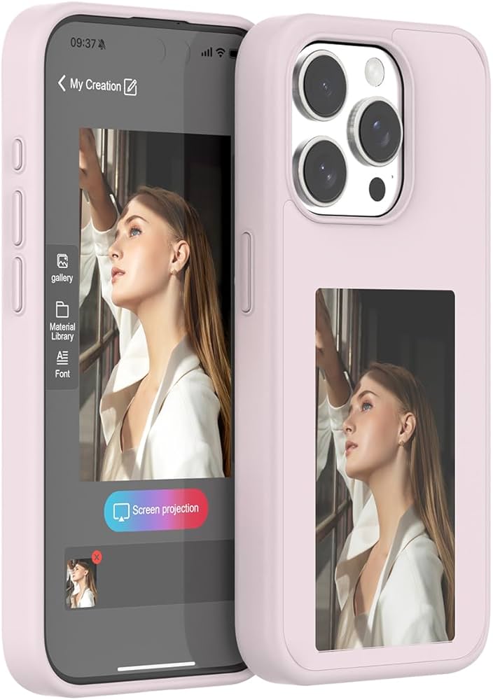 Smart NFC E-Ink Phone Case for iPhone